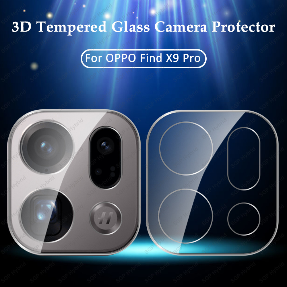 Photography Kit Oppo Find X9 Pro - Protector de cristal transparente 3D para