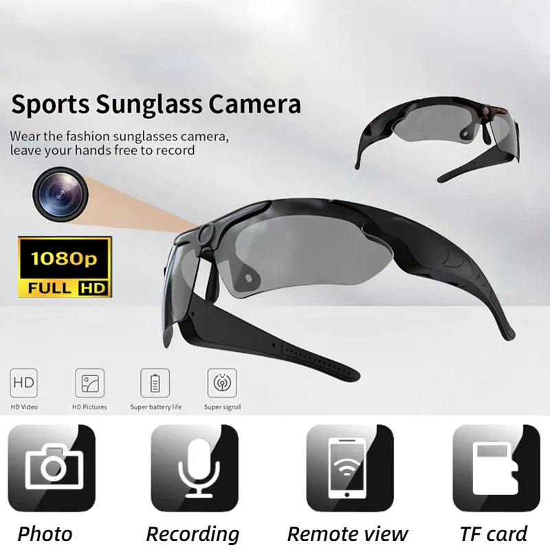 Photography Unit - Gafas Inteligentes con Cámara HD 1080P,