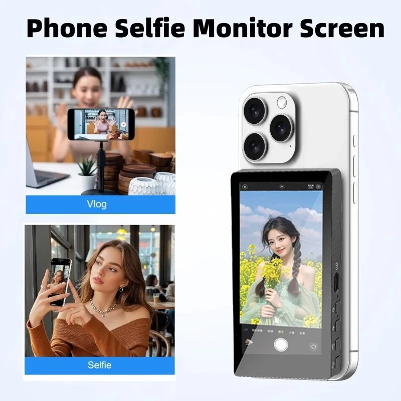 Photography Unit - Monitor Inalámbrico con Cámara Trasera, Pantalla