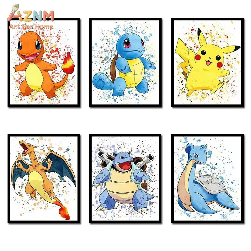 Photography Anime - 1 unidad, pintura en lienzo de