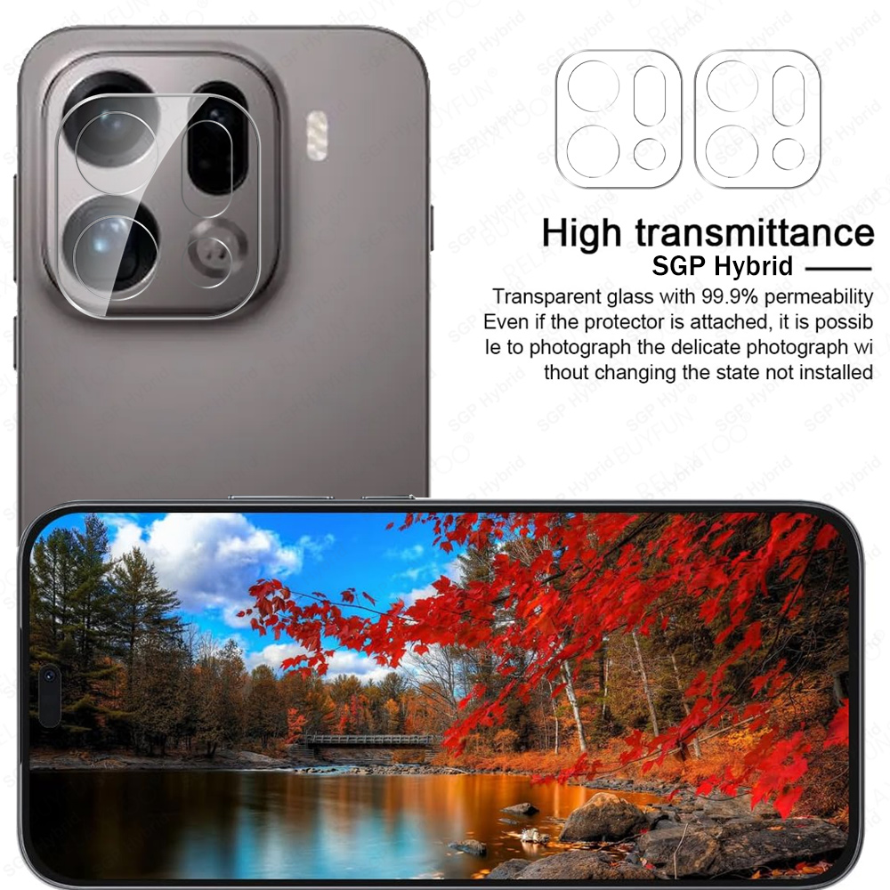 Protector de cristal transpare - Photography Kit Oppo Find X9 Pro reseña y precio
