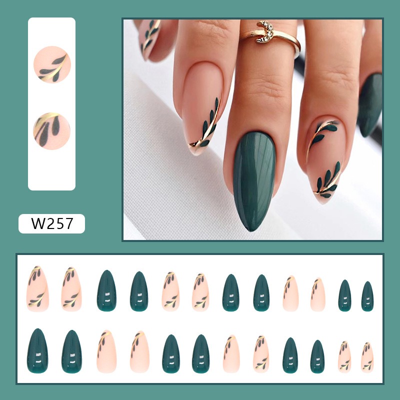 24 unid/set de uñas postizas d - Photography Night reseña y precio