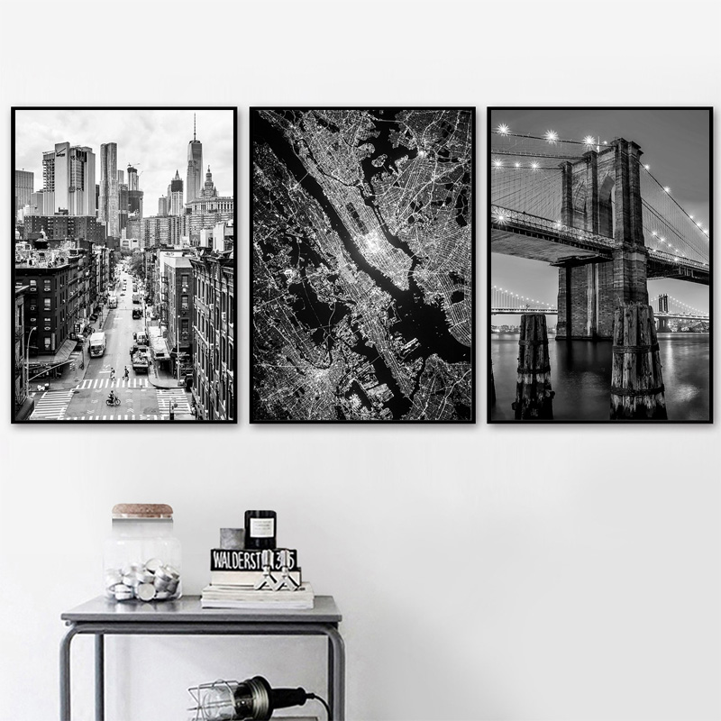 1 pieza de pintura en lienzo s - Photography Black And White reseña y precio