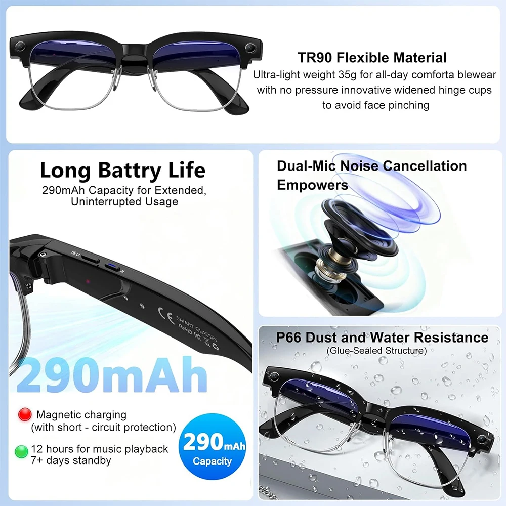 Gafas Inteligentes 4K con IA,  - Photography Unit reseña y precio