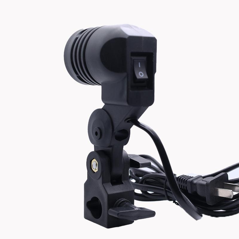 Cable Negro de 1.8M con Base E - Photography Umbrella Lights reseña y precio