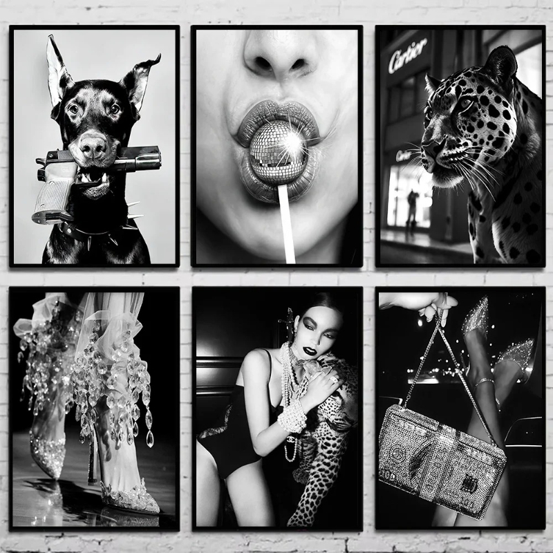 Póster de fotografía Vintage e - Photography Black And White reseña y precio