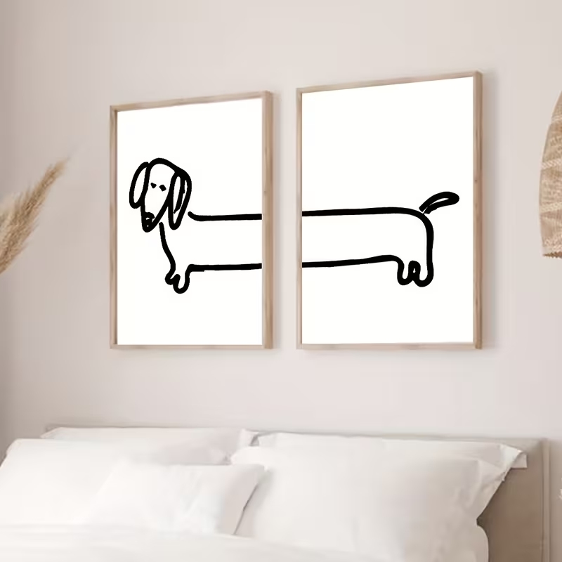 2 piezas de arte moderno para  - Photograph Lyrics reseña y precio