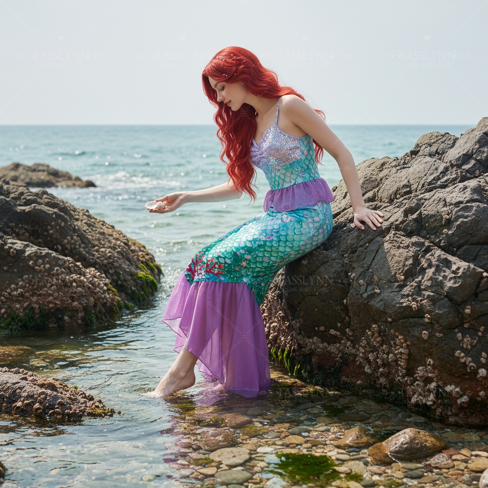 Disfraz de Sirena Ariel, Vesti - Photography Outfit reseña y precio