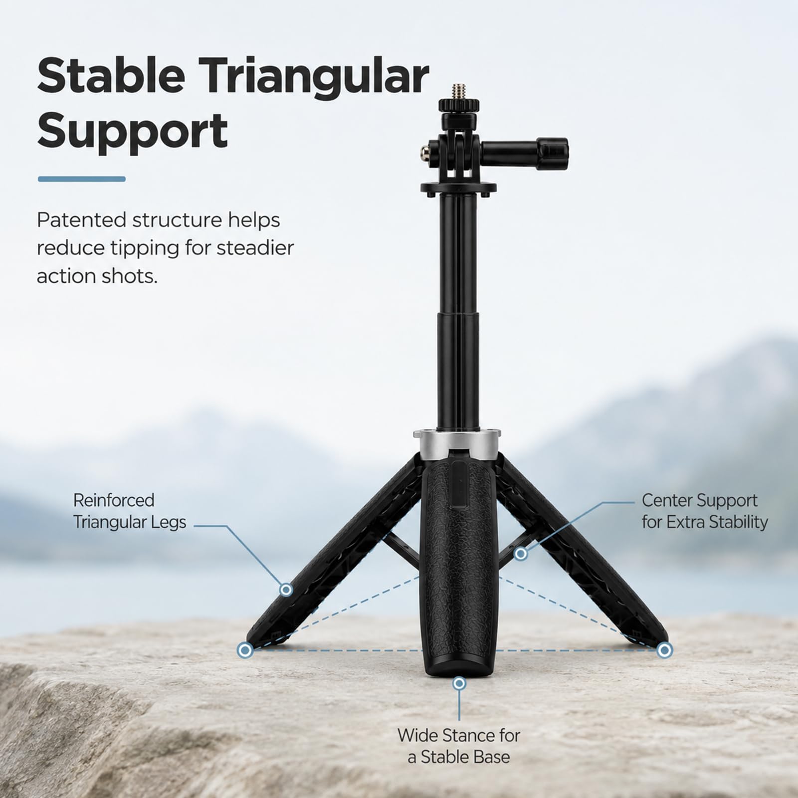 Mini trípode extensible, trípo - Gopro Action Camera Hero 13 Black reseña y precio