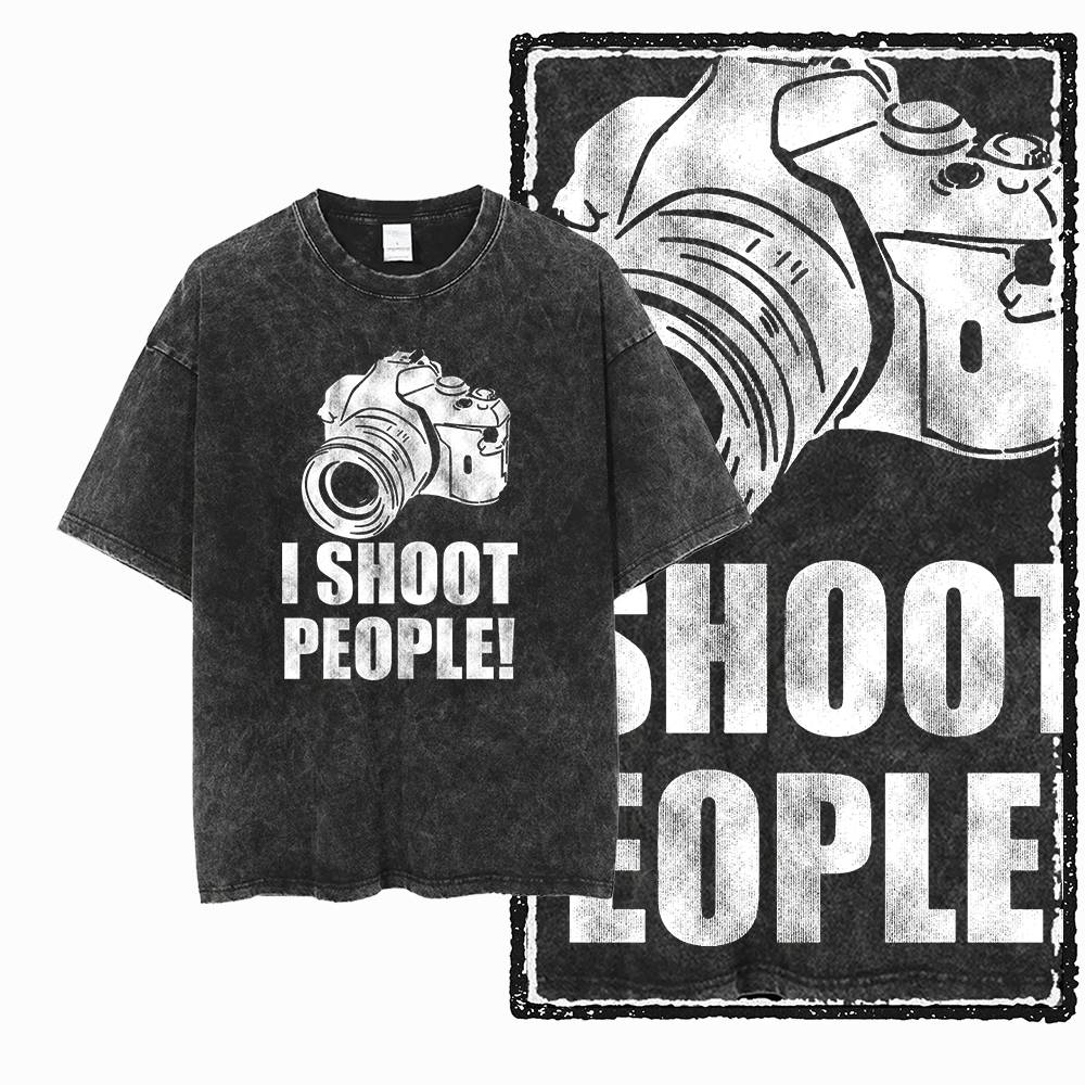 Camiseta de algodón negra con  - Photography Basics reseña y precio