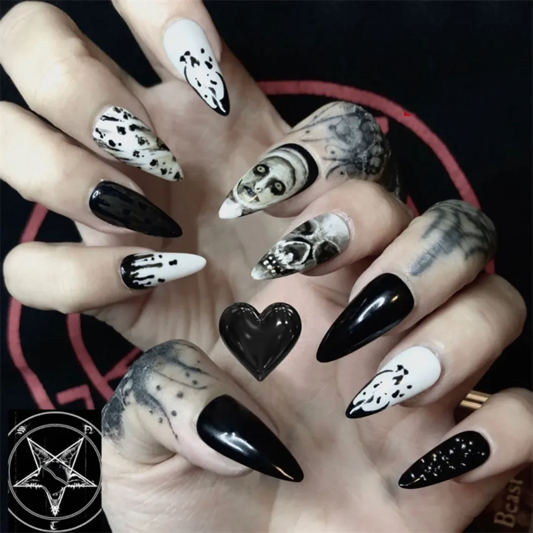 24 unids/set Punk oscuro esque - Photography Night reseña y precio