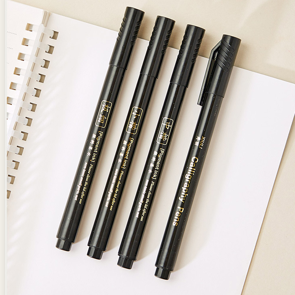 4 pinceles para caligrafía, pa - Photography Course reseña y precio