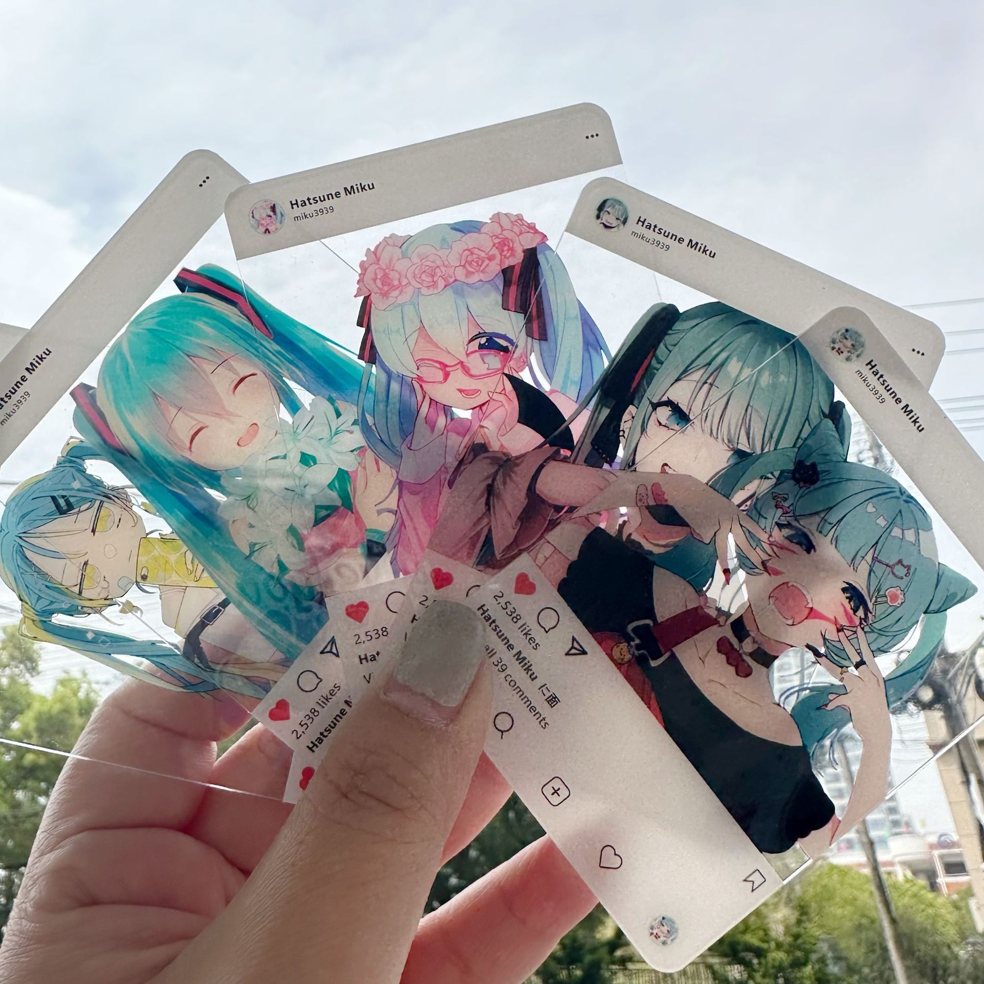 Hatsune Miku, Tarjeta Acrílica - Photography Anime reseña y precio