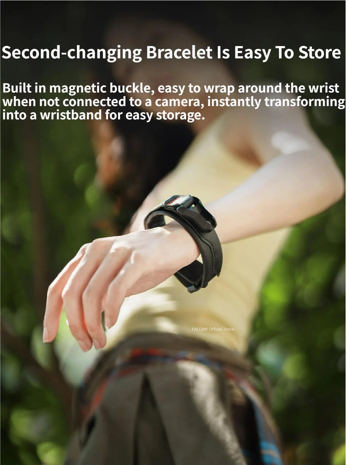 Correa de cuero para cámara co - Camera Wrist Strap reseña y precio
