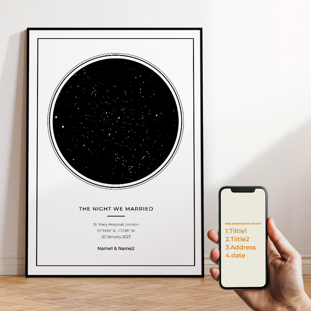 Mapa de estrella de cielo noct - Photograph Lyrics reseña y precio