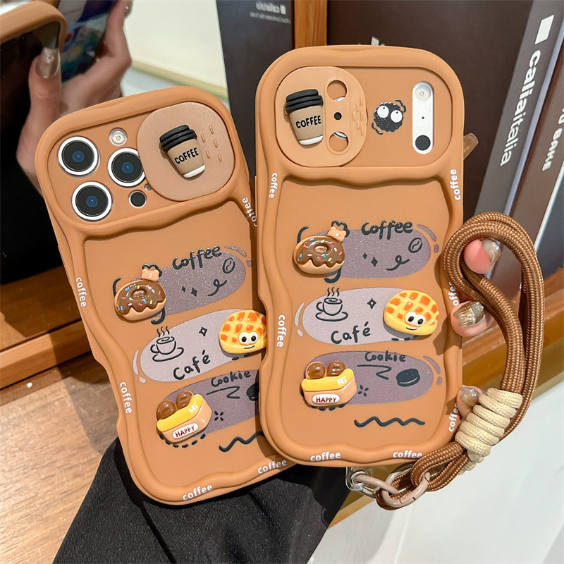 Funda de Teléfono 3D con Dibuj - Camera Wrist Strap reseña y precio