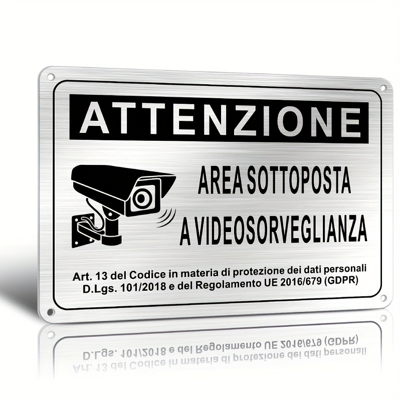 Señal de seguridad italiana de - Photography Unit reseña y precio