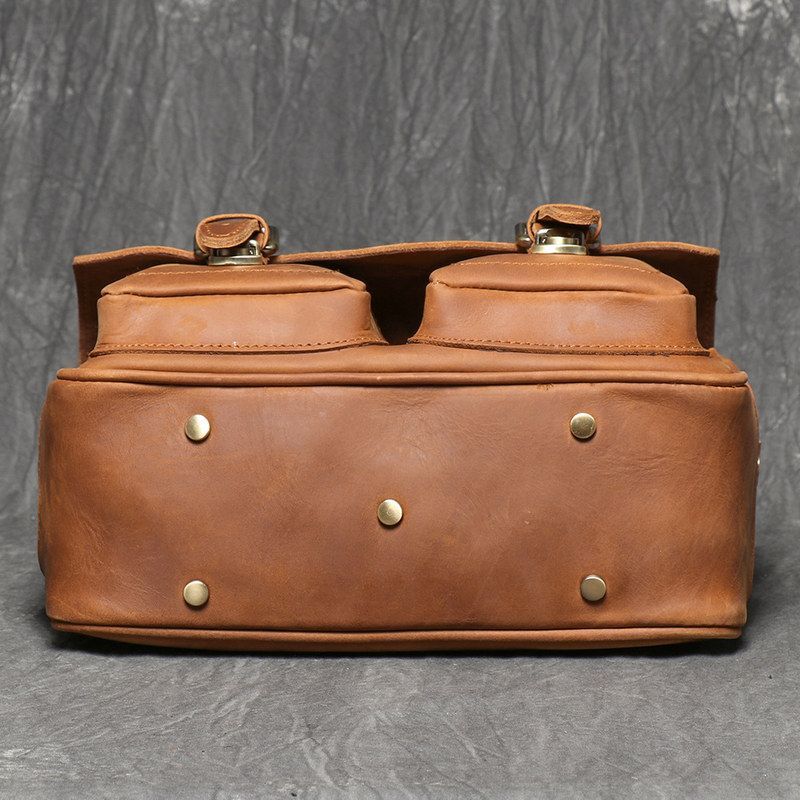 Bolso de Cuero Genuino de Vaca - Photography Vintage Style reseña y precio