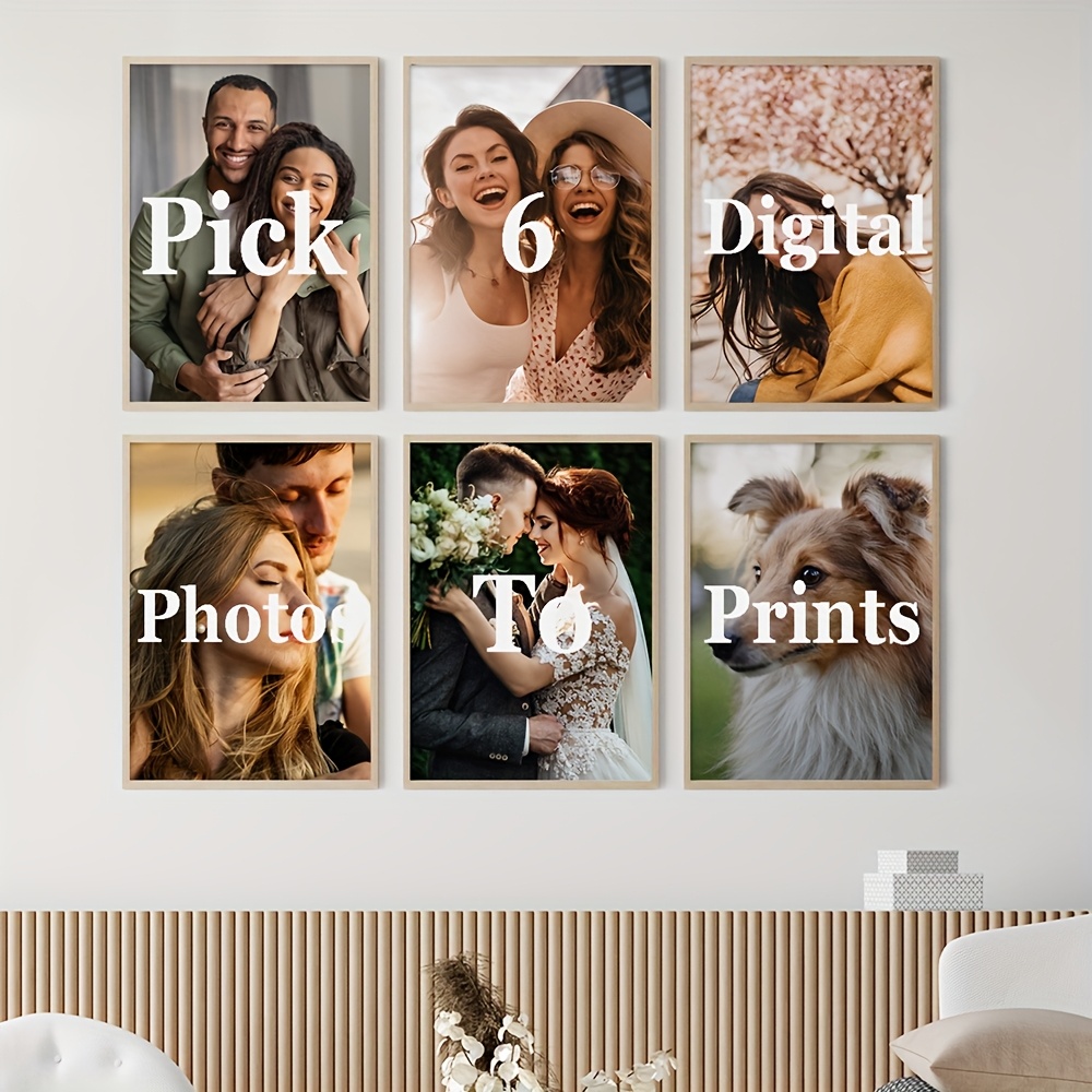Juego de 6 Impresiones en Lien - Photograph Lyrics reseña y precio