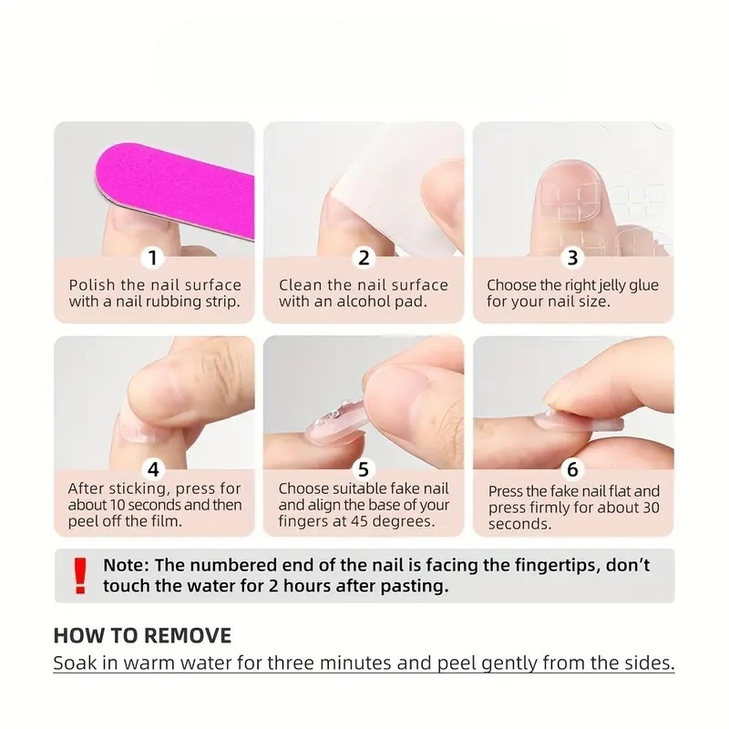10 Uñas Postizas Cortas Cuadra - Photography Night reseña y precio