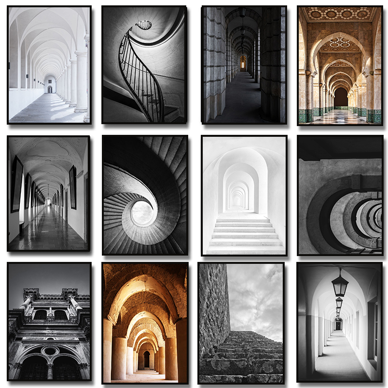 Pósteres de Arte Modernos Abst - Photography Black And White reseña y precio