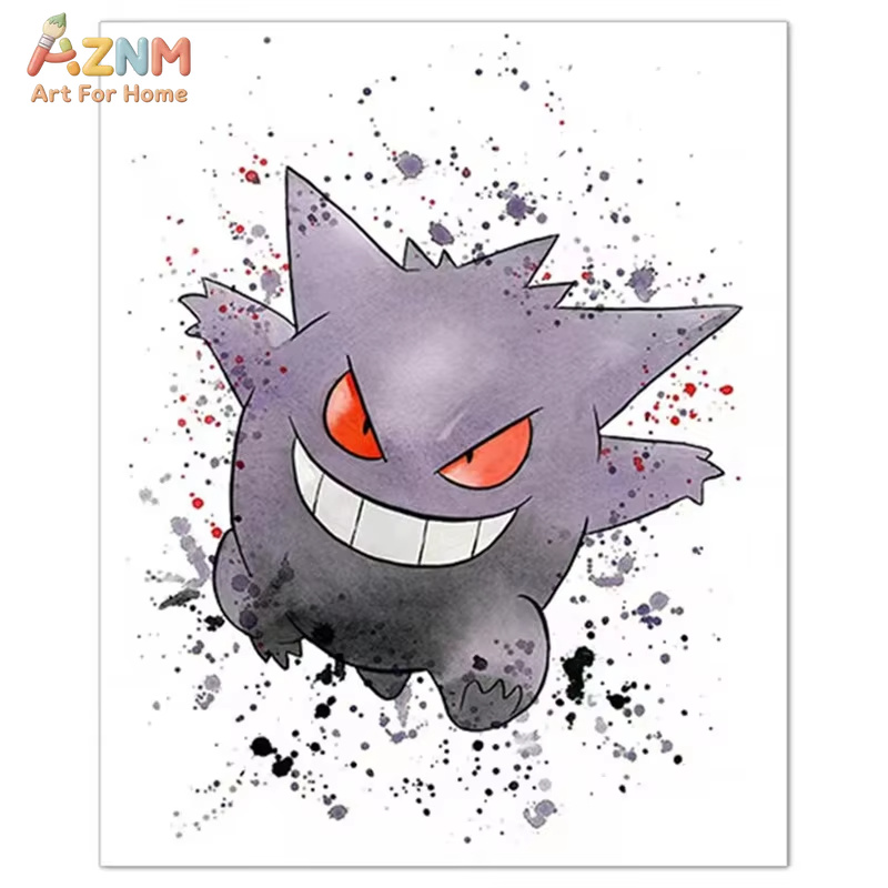 1 unidad, pintura en lienzo de - Photography Anime reseña y precio